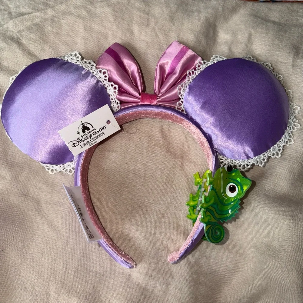 Disney Parks Rapunzel Minnie Ear Headband nwt